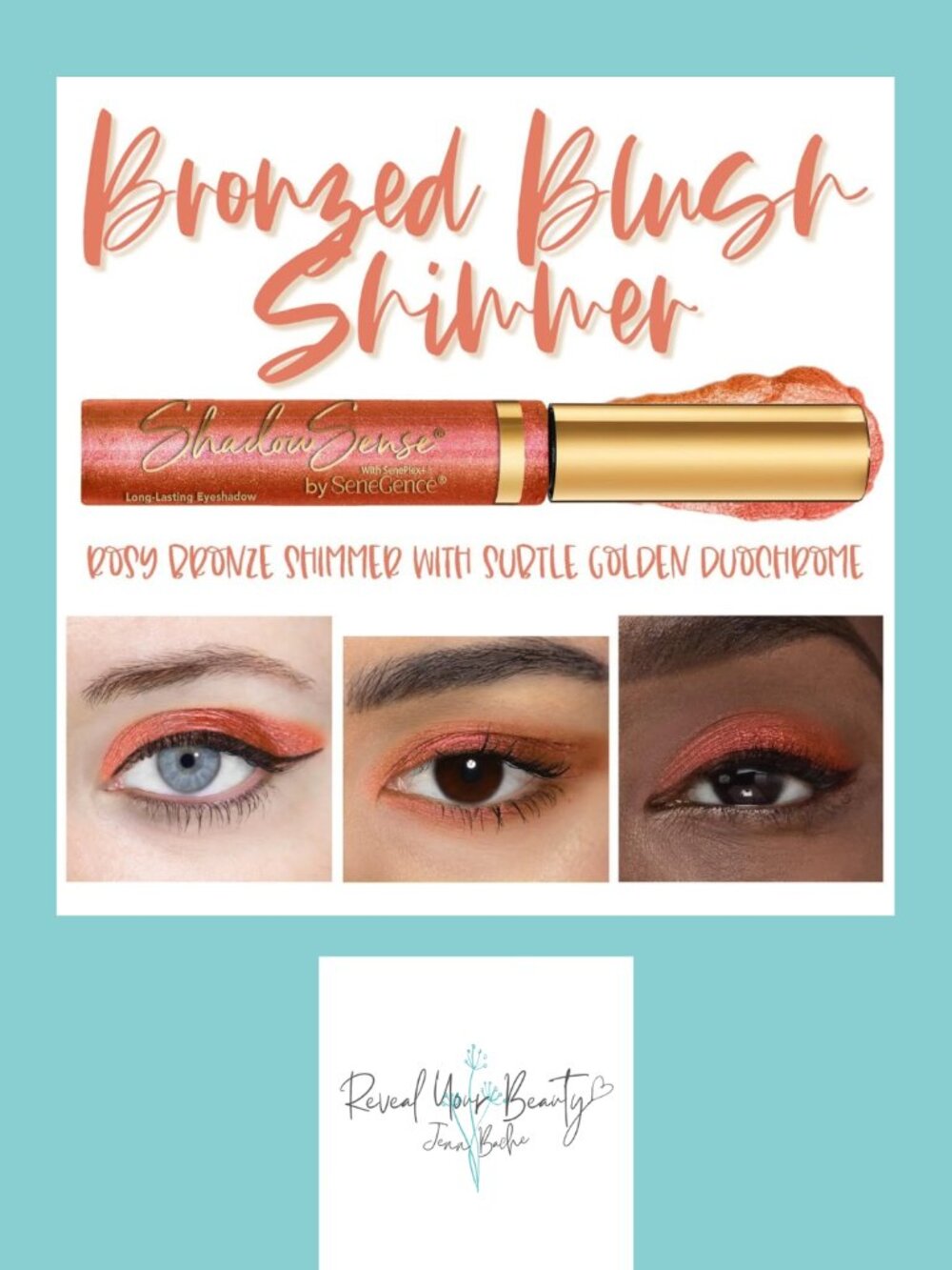 Bronzed Blush Shimmer ShadowSense Eyeshadow
